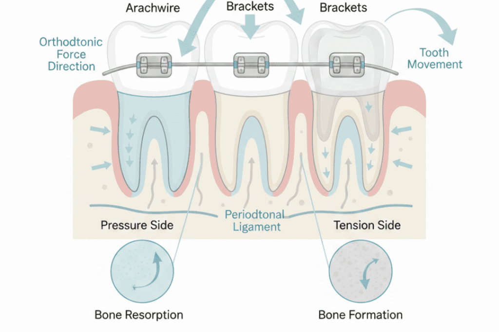 biomechanics of metal braces explained