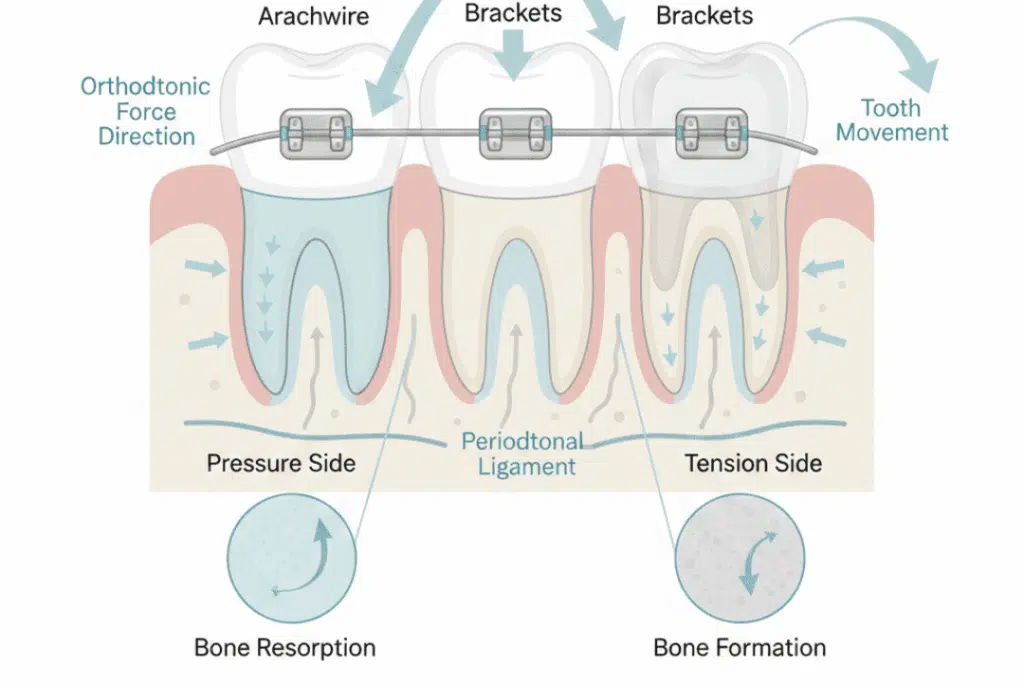 biomechanics of metal braces explained