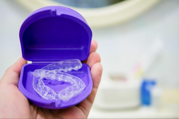 clear Invisalign aligners